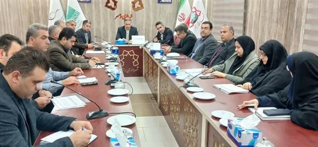 برگزاری جلسه شورای اداری شهرداری رامسر