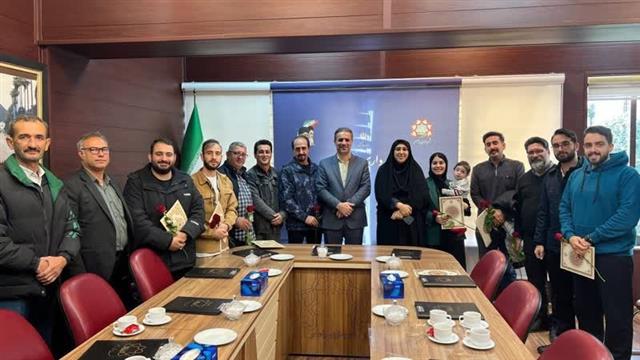 خداقوت گویی و تجلیل مهندس گلجاری مقدم شهردار ر ...