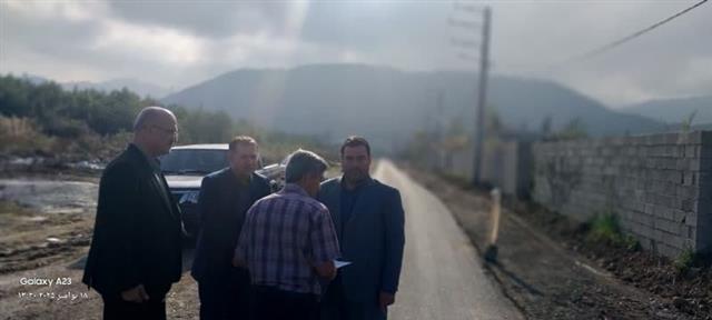 روابط عمومی شهردای رامسر/بازدید میدانی از پروژ ...